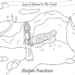 Stations of the Cross - Station 14